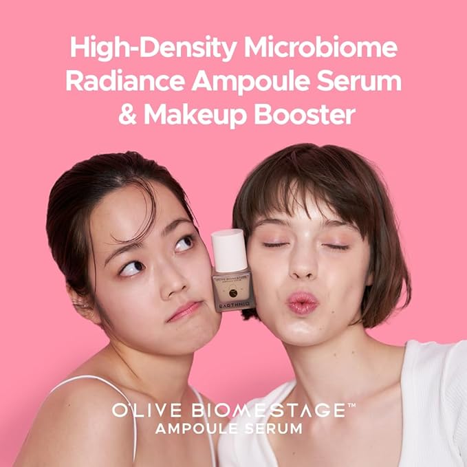 O'live Biomestage Ampoule Serum, 20ml Korean Skin Care Face Serum With Peptides, Cica, Ceramides, Centella Asiatica For Hydration & Radiance On Uneven Tones, Repair & Soothe Skin Barrier