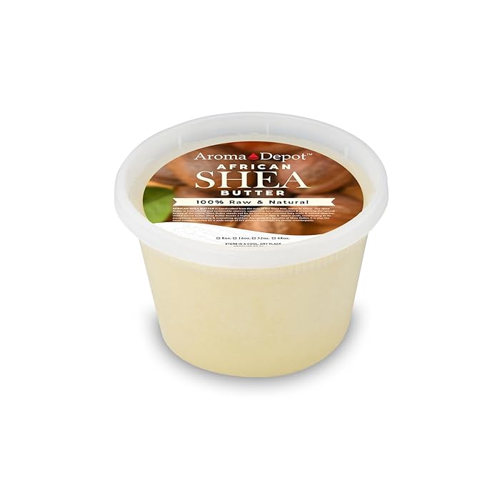 Raw African Shea Butter 12 oz Ivory/White Grade A 100% Pure Natural Unrefined Fresh Moisturizing, Ideal for Dry and Cracked Skin. It can be used in the Body, Hair, and Face.