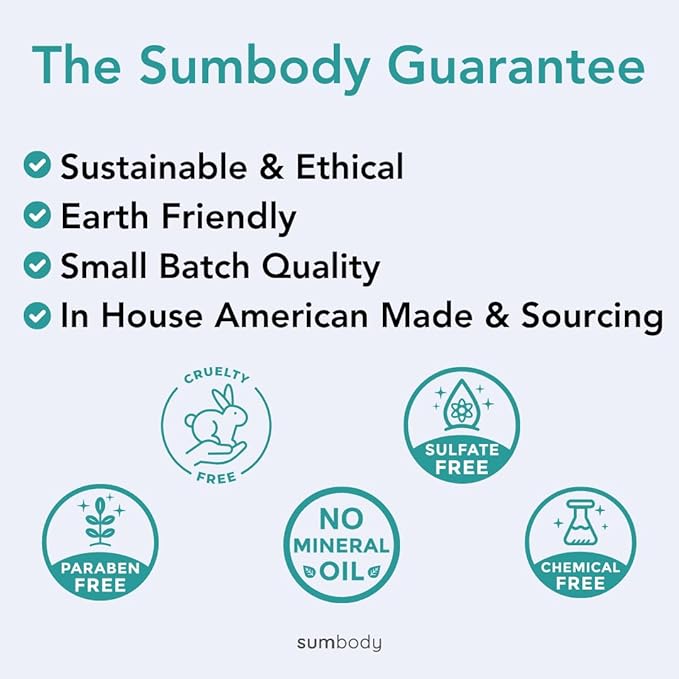 Sumbody Hydrating Squalane Oil Moisturizer - (30ml) Anti Aging Serum for Face Care, Serum for Women & Men, Vitamin C & Vitamin E Oil for Skin Care, Made in USA