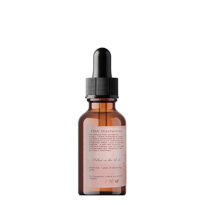 Organic Marula Oil - 1 oz Glass - USDA Certified Organic - Pure, Unrefined, Cold Pressed, Non-GMO, Vegan, Extra Virgin, Hydrating Carrier Oil for Skin, Hair, Body, Face, DIY - Temple of Organic