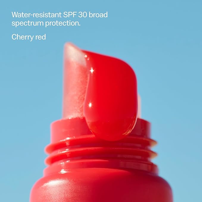 Sun Bum SPF 30 Sunscreen Heat Wave Tinted Lip Balm - Coconut Flavor Broad Spectrum Moisturizing with Aloe & Vitamin E - Hawaii 104 Act Compliant (Made Without Octinoxate & Oxybenzone) - 0.5 oz