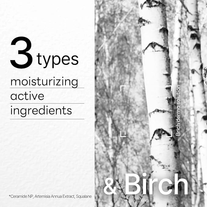 Mediheal Dermaplus Birch Mask (10 counts) - Daily Vegan Mask for Moisturizing Skin with Panthenol & Hyaluron, Korean Self Skin Care Sheet Mask