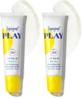 Supergoop! PLAY Lip Balm SPF 30 with Mint, 0.5 fl oz - Broad Spectrum SPF Lip Balm with Hydrating Honey, Shea Butter & Sunflower Seed Oil - Great for Active Days (Pack of 2)