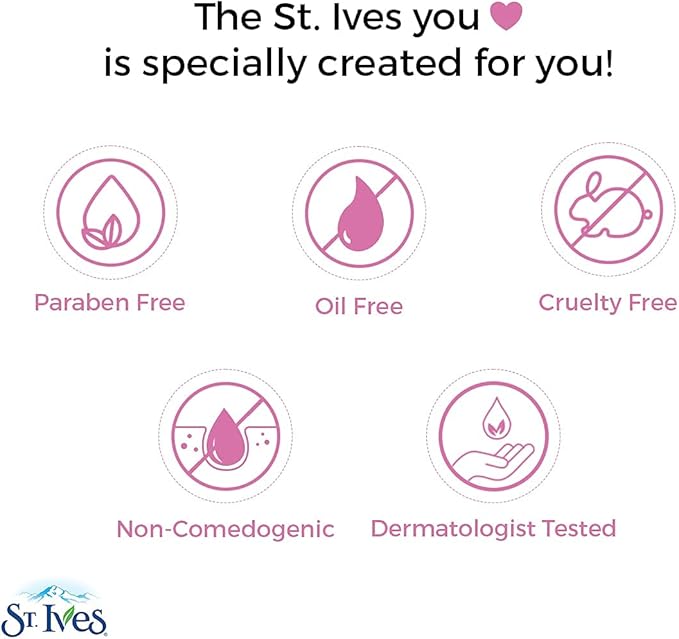 St. Ives Radiant Skin Pink Lemon and Mandarin Orange Face Scrub 6 oz (Pack of 2)