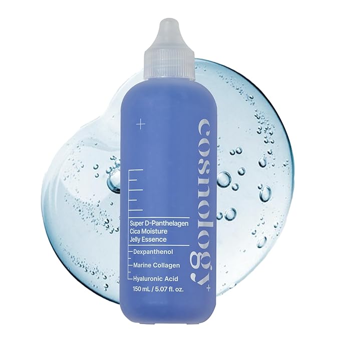 COSNOLOGY 150ml Hydrating & Soothing Moisturizing Essence with Dexpanthenol, Marine Collagen & Hyaluronic Acid – Nutrient-Rich Tincture Formula| 5.07 fl.oz | K Beauty Skincare