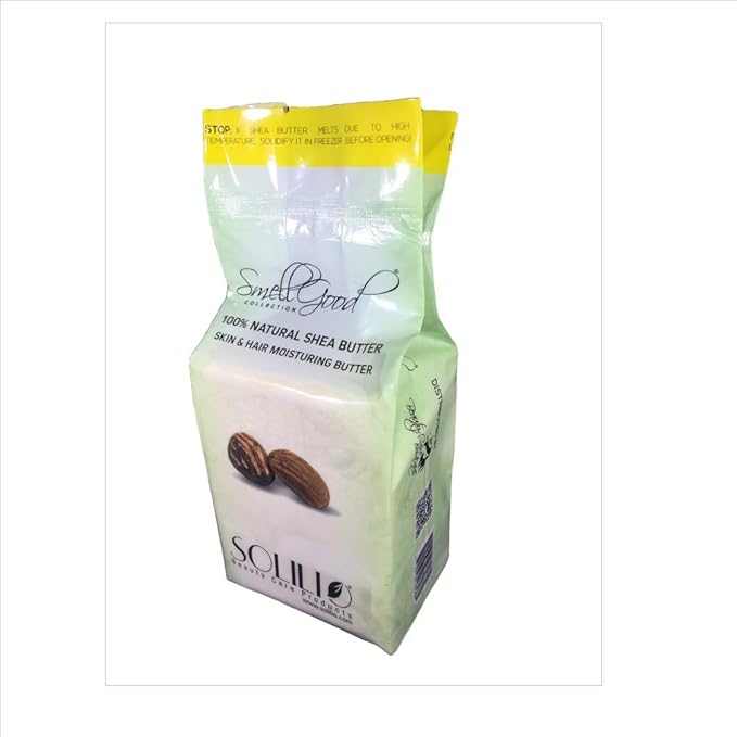 Raw Shea Butter in Sealed Pouch Fresh 1lb (ivory)