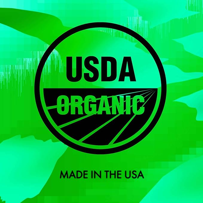 Organic Lip Balm, Tea Tree Flavor - 100% Natural Lip Moisturizer, USDA Certified - Lip Balm for Dry, Cracked Lips (3 Pack)