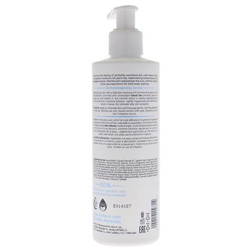 Alma K Moisturizing Body Lotion - Infused with Dead Sea Minerals - Vitamin E - Hydrating Body Lotion for Women - Body Lotion for Dry Skin - 8.4 oz
