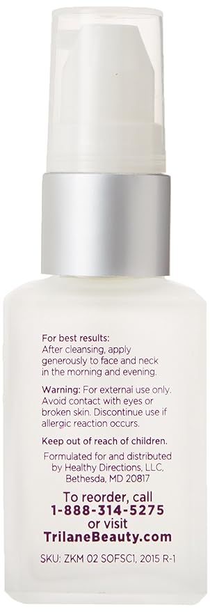 Trilane Squalane Anti-Aging Moisturizer and Beauty Oil Nourishes and Reduces Dry, Rough, Flaky Skin (Lavender Scented)