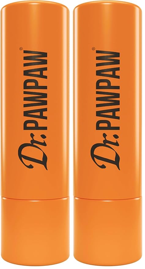 Dr. PawPaw Lip Balm - Hydrating Lip Balm Moisturizer with Aloe Vera for Deep Nourishment - Castor Oil Enriched - Mango - 0.13 oz (Pack of 2)
