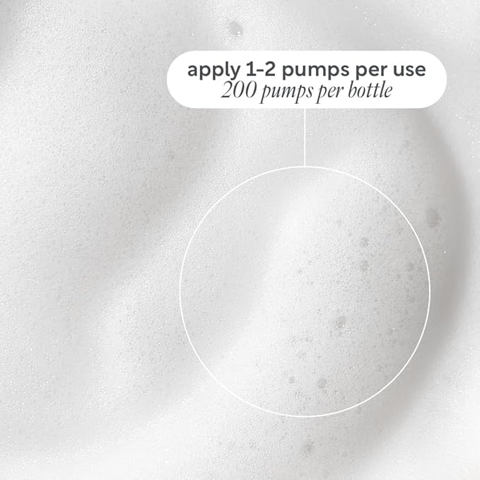 Lucy Bee Hydrating Foam Face Wash for Men & Women, Certified Natural Daily Face Wash with Ginseng, Dermatologist Approved for Sensitive Skin, Safe for Teen Skin, 5.07 fl oz.