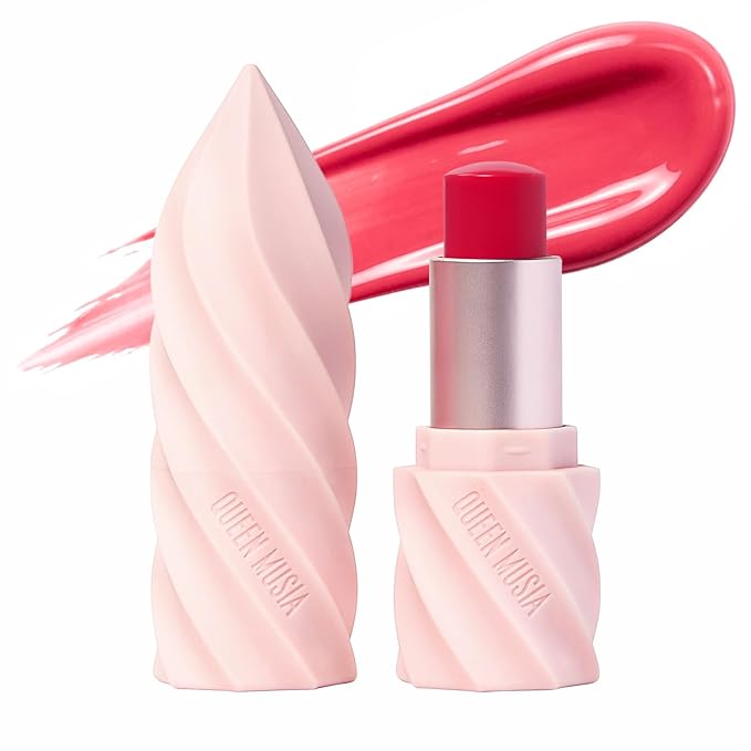 Queen Musia Skincare Supercharged Tinted Hydrabalm –– Hydrating Lip Balm for Women, Lip Gloss, Lip Mask, Sheer Tint, Moisturizing & Soothing, Vegan & Cruelty-free (2005)