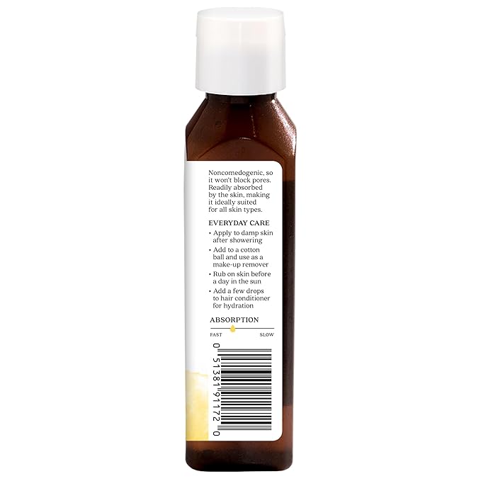 Aura Cacia Natural Skin Care Oil, Balancing Jojoba, 4 Fluid Ounce
