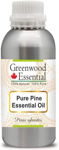 Greenwood Essential Pure Pine Essential Oil (Pinus sylvestris) Steam Distilled 1250ml (42.2 oz)