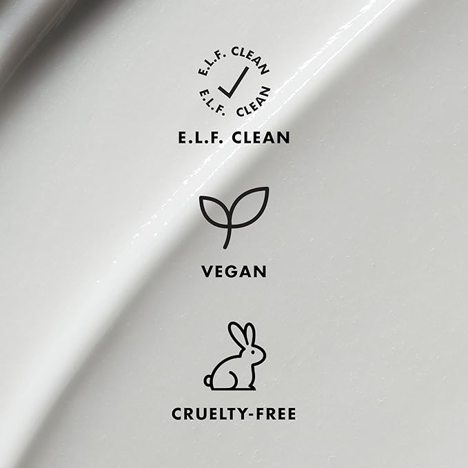 e.l.f. SKIN Mini Holy Hydration! Face Cream, Moisturizer For Nourishing & Plumping Skin, Infused With Hyaluronic Acid, Vegan & Cruelty-Free, 0.529 Oz