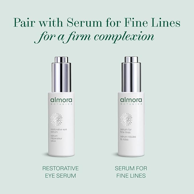 Restorative Eye Serum, 30mL | Brightening & Firming Eye Treatment | Reduces Dark Circles, Puffiness & Fine Lines | Nutrient-Rich, Collagen-Activating Formula | Clean, Vegan Skincare