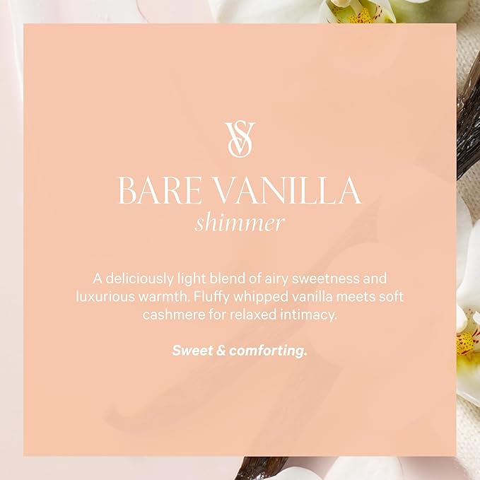 Victoria's Secret Bare Vanilla Shimmer Fragrance Body Lotion (8 oz)