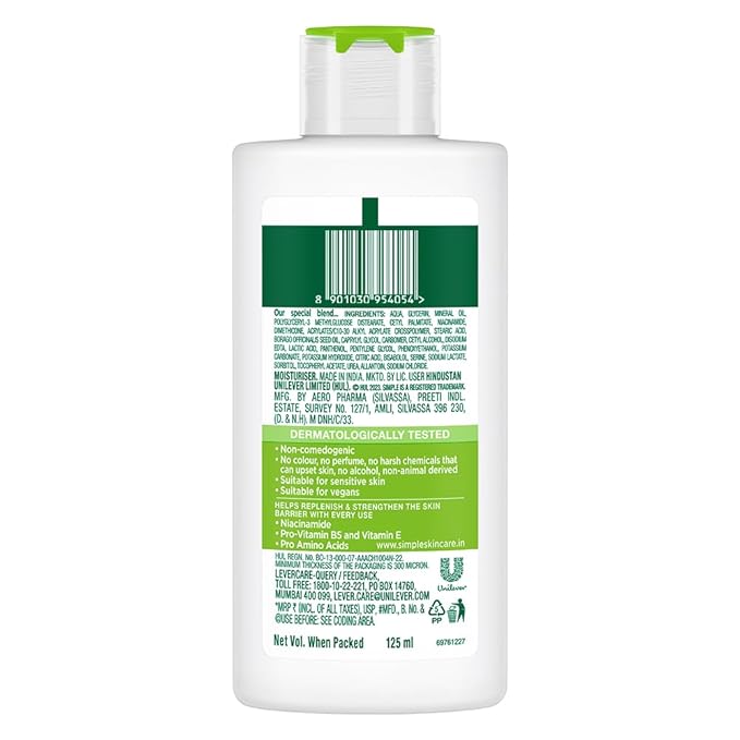 Simple Kind To Skin Hydrating Light Moisturiser 125 ml by Simple