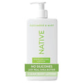 Native Body Lotion, Cucumber & Mint, 48-Hour Hydration for Dry & Sensitive Skin, Made with Plant-Based Moisturizers like Shea Butter, Silicone & Paraben Free, 16.5 fl oz