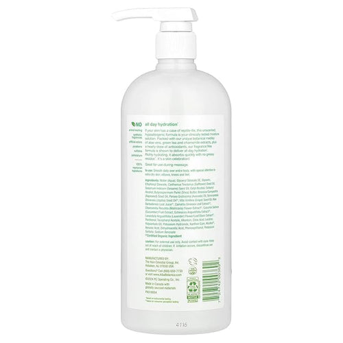 Alba Botanica Body Lotion Orig, Unscented, 32 Fluid Ounce