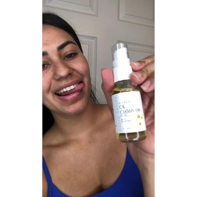 Bella Vérité.- Vegan, Dew Wonders Oil Cleanser w/Avocado, Rosehip, Almond & Apricot Oil to remove dirt, oil, sunscreen & stubborn makeup, Moisturizes, Leaves skin clean, soft & radiant, 1 Fl Oz
