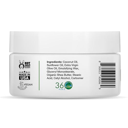 360Feel Patchouli Body Lotion - Hydrates with Coconut & Olive Oil, Plant-Based, Non-Greasy, Sensitive Skin, All Day Use