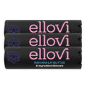 Ellovi Natural Lip Butter Lip Balm - Nirvana - Pure Enough to Eat - Made With Just 6 Vegan Ingredients - 100% Natural & Organic Moisturizing Lip Care for All Day Hydration (3-Pack)