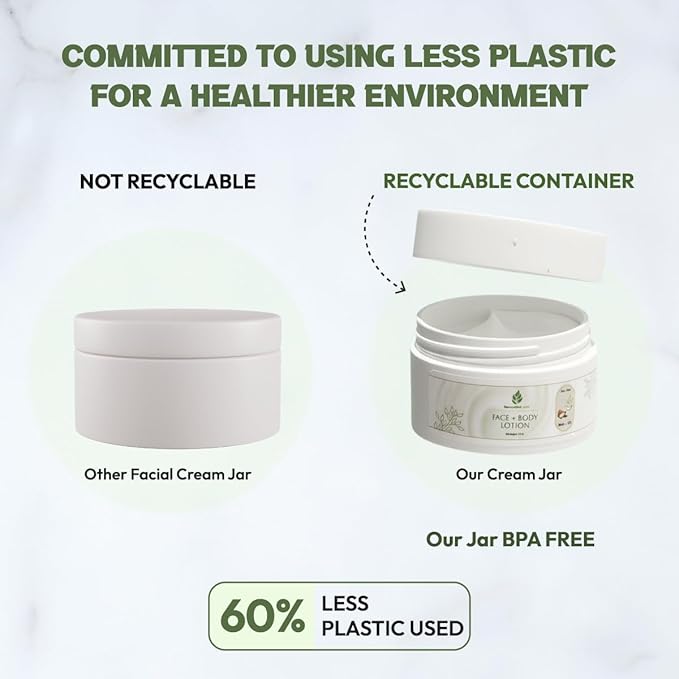 Hydrating Face moisturizing cream| Made in USA| Vegan, Organic Aloe, Shea, natural ingredients, Hypoallergenic, Fragrance Free, Sensitive Skin, Cruelty free, For whole family