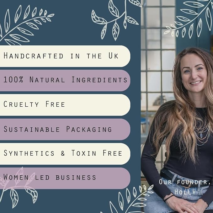 The Ilex Wood - Rose and Frankincense Face Serum - 100% Natural, Vegan, Moisturising, Anti Ageing, Wrinkle & Line Reducing, Cruelty Free, Plastic Free, Handcrafted - 20ml (0.68 fl oz)