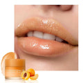 FeiCuiYun Lip Sleeping Mask, Moisturization and Antioxidants, Nourish, Hydrate, Flaky, Dry Lips (01#Yellow peach)