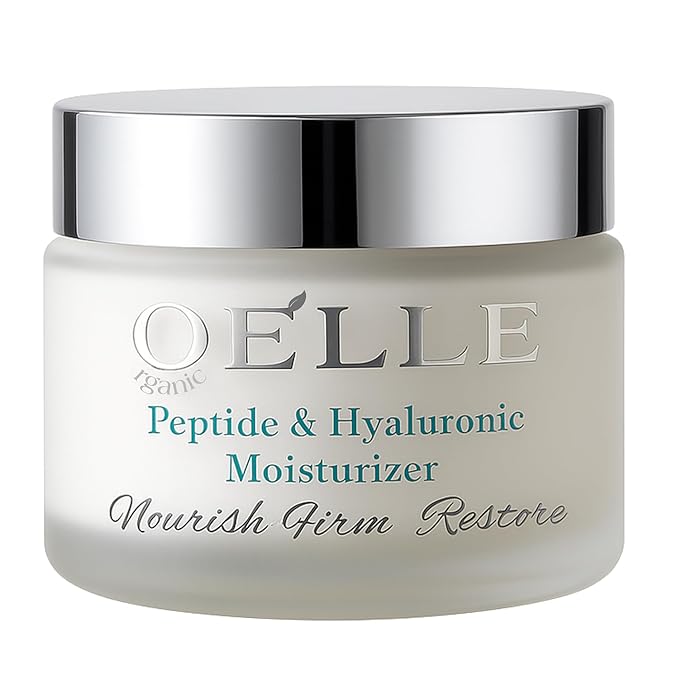 Moisturizer – Advanced Peptide & Hyaluronic Firming Face Cream with Botanical Extracts, Avocado & Jojoba Oil – Hydrating, Anti-Aging, Fragrance-Free for All Skin Types
