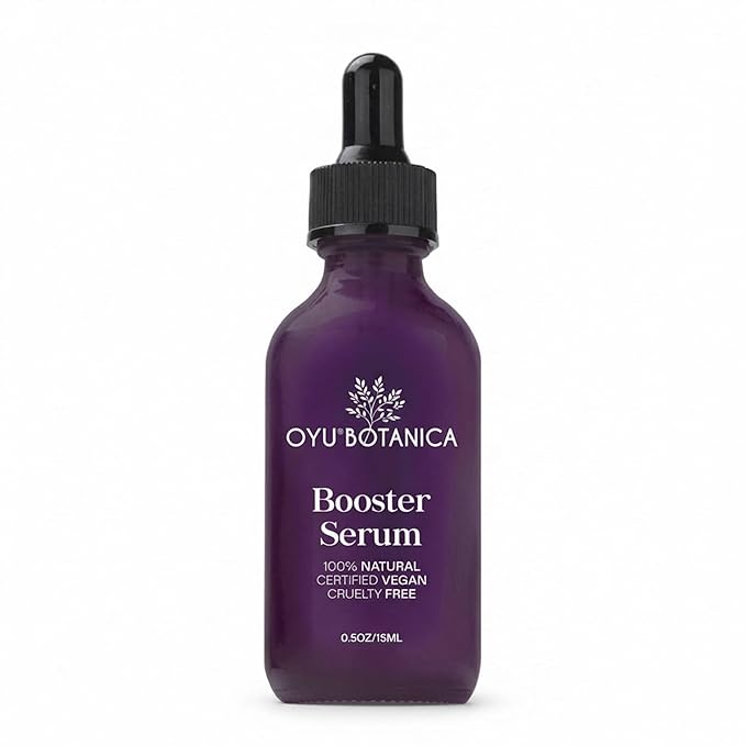 Oyu Botanica Booster Serum – Fragrance-Free, Vegan, Fragrance-Free, Oil 0.34 fl oz