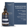 Toups & Co Seabuckthorn Cleansing Oil | Non-Comedogenic Cleanser & Makeup Remover | With Seabuckthorn, Jojoba & Castor Oil | Balances, Hydrates & Protects Skin Barrier | 4 oz