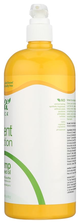 Alba Botanica Hempquility Hand & Body Lotion, Cannabis Sativa Seed Oil, 32 Oz