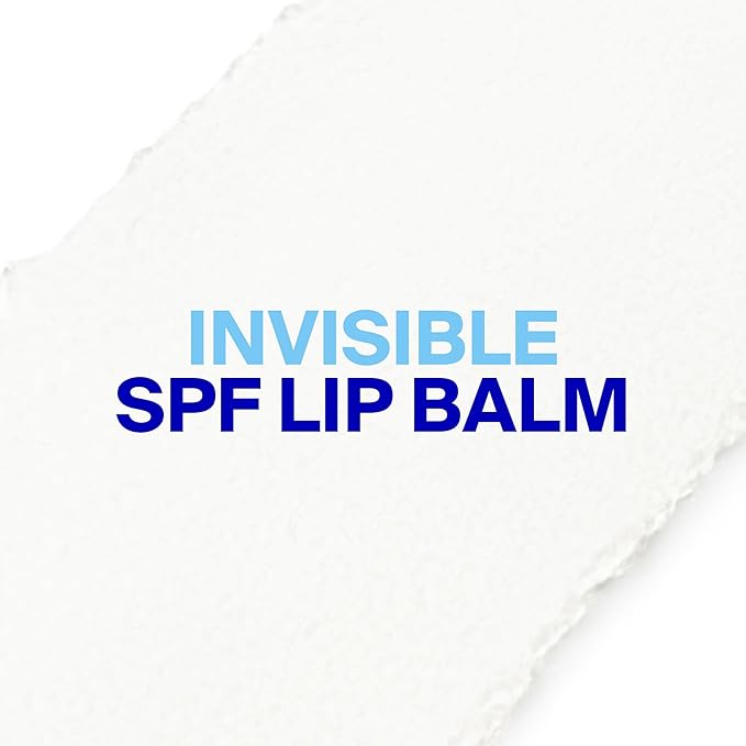 Supergoop! Unseen Sunscreen Clear Lip Protector - 100% Invisible, Lightweight SPF 30 Formula - Provides UV & Environmental Protection - Natural Finish - 0.12 oz