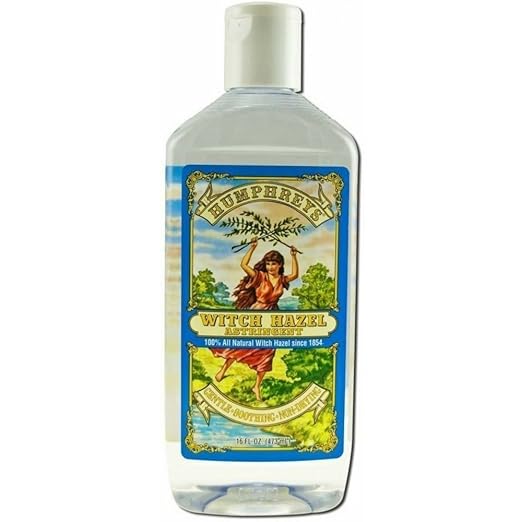 Humphreys Witch Hazel Astringent 16 oz (2 pack)