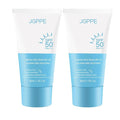 Heartleaf Korean Sunscreen for Face SPF 50+, Silky Moisture Tinted Sun Essence, Broad Spectrum UVA/UVB Protection, Lightweight & Non-Greasy, No White Cast, 50ml (2PC)