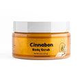 Jersey Botanical Baby Powder Shea Sugar Body Scrub – Exfoliating, Hydrating & Moisturizing Skin Care with Shea Butter, Smooth & Soften Skin, 8 oz (Cinnabon)