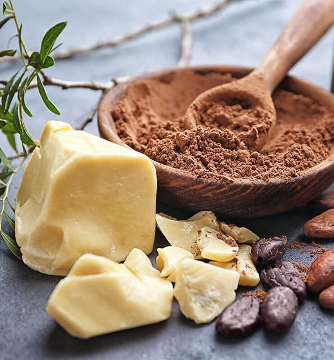 Raw Cocoa Butter Pure 100% Fresh (2, Ounces)