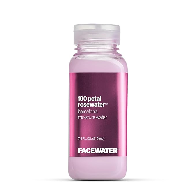 Facewater 100 Petal Rosewater Barcelona Moisture Water