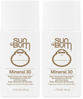 Sun Bum Mineral SPF 30 Face Sunscreen Lotion - Broad Spectrum and Fragrance Free Moisturizing Facial Sunscreen - Hawaii 104 Act Compliant (Without Octinoxate & Oxybenzone) - Travel Size - 1.7 oz