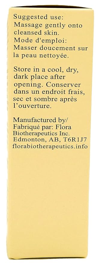 FLORA Organic Wild Rose Petals infused in JOJOBA Oil. Rejuvenate. Replenish. 1.7fl oz