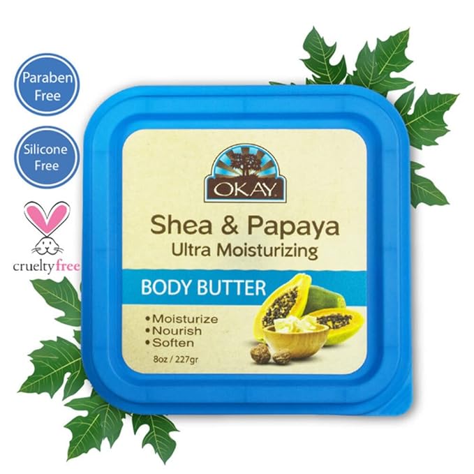 Okay Shea & Papaya Ultra Moisturizing Body Butter