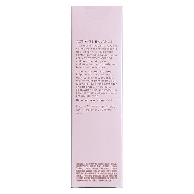 Karuna Balancing Facial Gel Cleanser | Gentle, Non-Stripping Daily Face Wash for All Skin Types | With Niacinamide, Hyaluronic Acid, and Snow Mushroom for Lightweight Hydration |150 ml