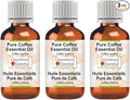 Greenwood Essential Pure Coffee Essential Oil (Coffea Arabica) (Pack of Three) 100ml X 3 (10.1oz)