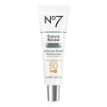 No7 Future Renew Defense Shield - Oil Free Facial Moisturizer & Sunscreen for Face with SPF 50 - Invisible & Lightweight Face Lotion with Peptides & UV Protection (1.69 fl oz)