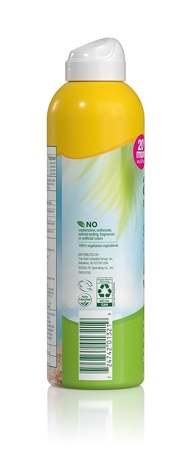 Alba Botanica Sensitive, SPF 50 Sunscreen Spray, 6 Fl Oz