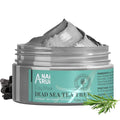 ANAI RUI Dead Sea Mud Mask with Tea Tree Oil & Salicylic Acid, Charcoal, Blackhead Remover, Pore Cleanser, Great for Acne-Prone Oily Skin, Detox Acne Face Mask for Women and Men