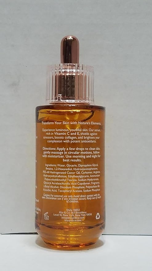 Aeris Vitamin C Face Serum – Hydrating & Revitalizing Formula For Dark Spots, Uneven Tone & Fine Lines – Dermatologist Tested, Anti-Aging, Korean Skin Care – Clean Beauty, Cruelty-Free – 1.69 Fl Oz