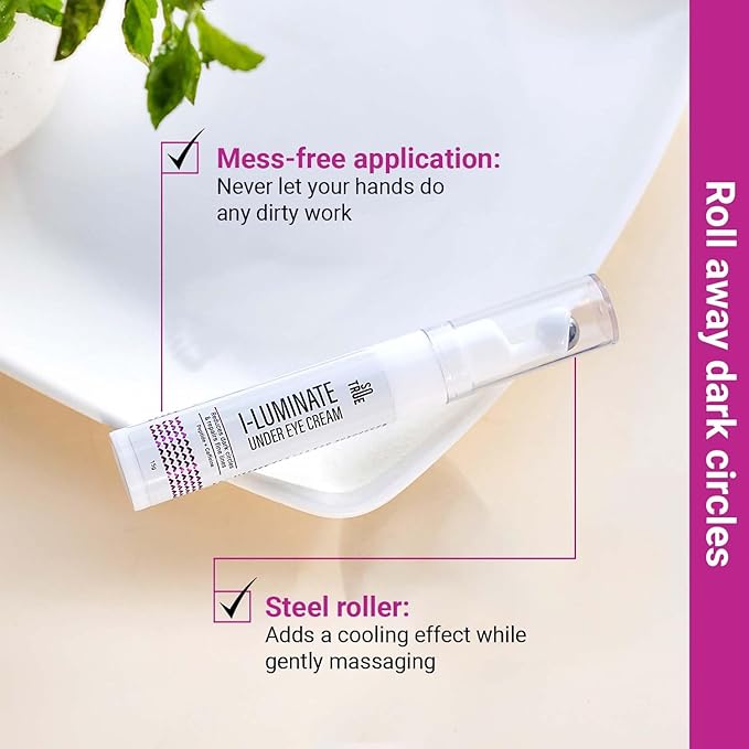 SOTRUE I-Luminate Under Eye Cream For Dark Circles For Women | For Puffy Eyes & Fine Lines, 15G | Enriched With Aloe Vera, Jojoba Seed & Vitamin E | Suitable For All Skin Types